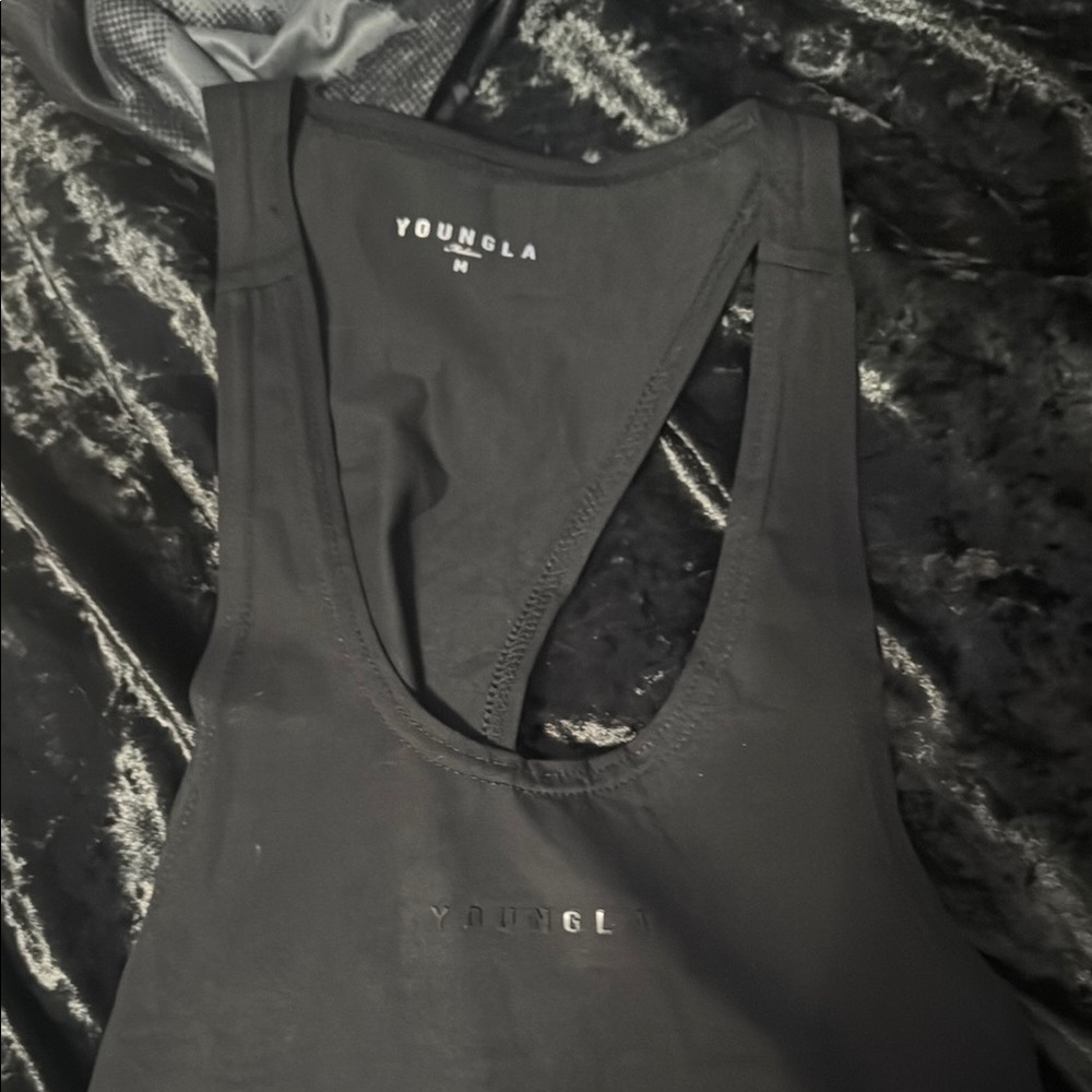 YoungLA Women's Sleek Black Tank Top